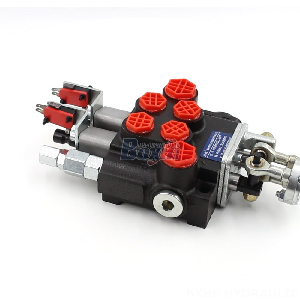 Trusted P40 Micro Switch Joystick 2 Spool Monoblock Directional Valve: Backed by Proven Quality and Support main image